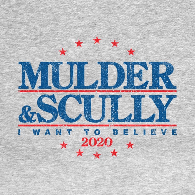 Mulder & Scully 2020 by huckblade